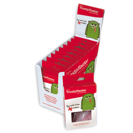 Display Trostpflaster Box