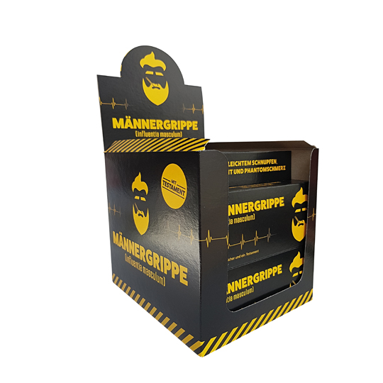 Display maennergrippe